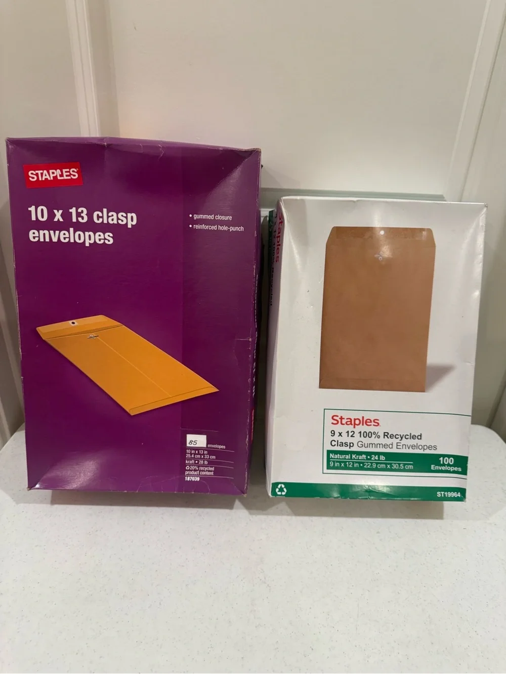 NEW Clasp Envelopes in Size 10 x 13 ~ Qty 85 & 9 x 12 ~ Qty 100